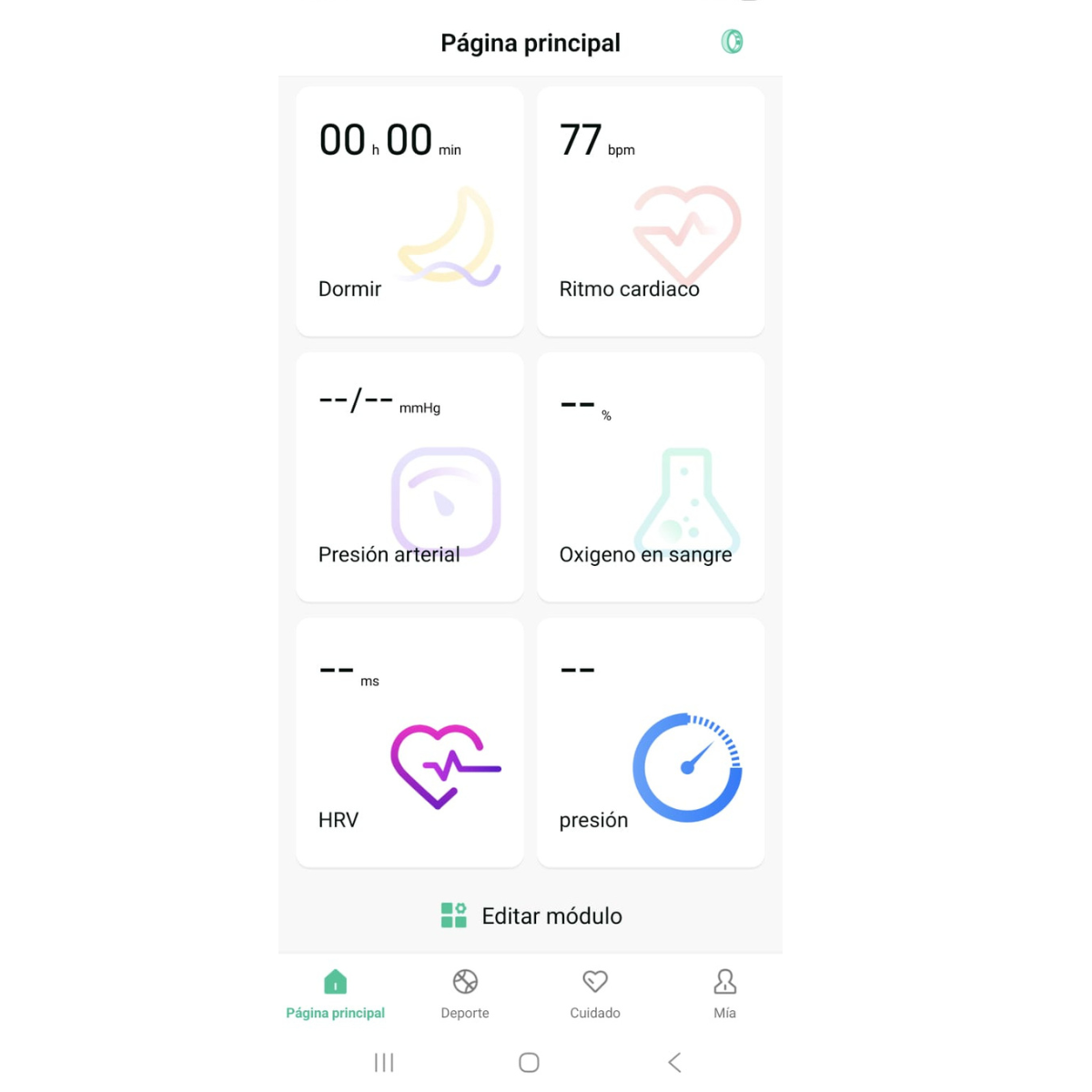 Anillo Inteligente Orion Pulse Monitoreo de Salud 24/7
